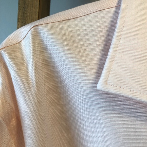 SALE MICHAEL KORS Men Pink Shirt Cotton SZ 17 XL - Picture 5 of 10